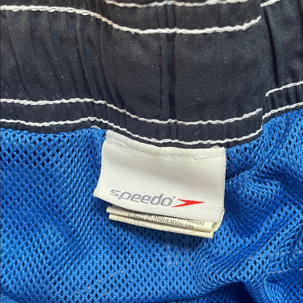 Speedo Men's Blue Swim Trunks - Picture 9 of 10